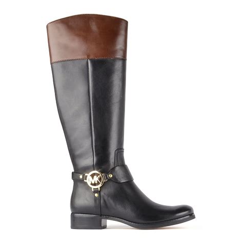 michael kors fulton harness boot black mocha|Michael michael kors fulton harness boot + FREE SHIPPING.